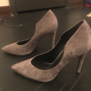 Grey High Heels